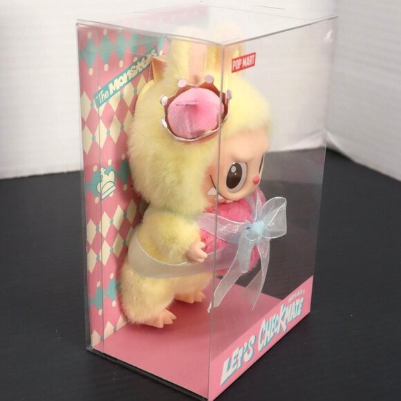 Labubu KING & Queen Plush Doll Set Let's Checkmate Pop Mart Authentic In Hand - Picture 11 of 14